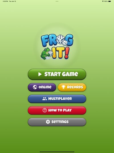 Frog It! on iPad